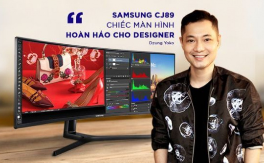 SamSung ra mắt màn hình CJ89, chuyên dụng cho doanh nghiệp