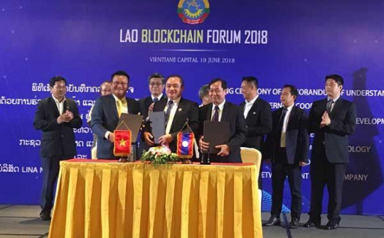Lina Group ký MOU cung cấp giải pháp “Định danh điện tử” cho Lào