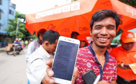 Viettel đạt 1 triệu thuê bao sau 10 ngày khai trương tại Myanmar