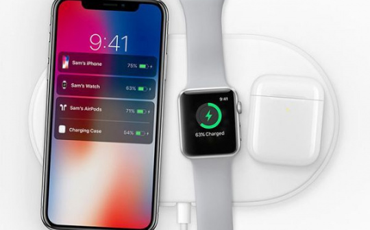 Apple trì hoãn ra mắt sạc không dây AirPower