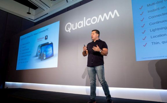 Qualcomm công bố Snapdragon 850 cho máy tính Windows 10