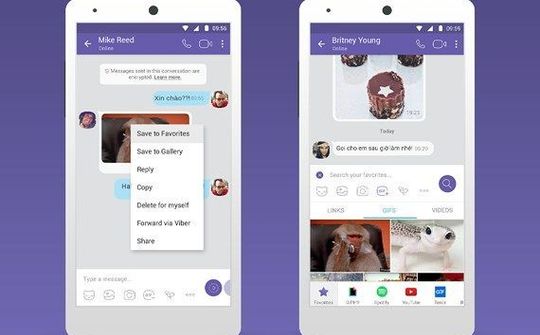 Viber công bố tiện ích trò chuyện mở rộng (chat extensions)