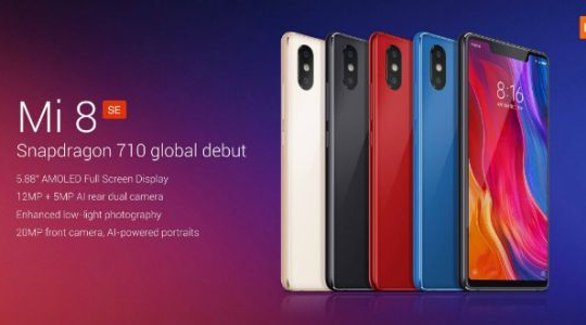 Xiaomi Mi 8 SE lên kệ với giá bán rất hấp dẫn
