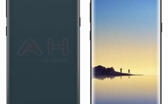 Galaxy Note 9 sẽ có màn hình 6,3 inch cong tràn hai cạnh