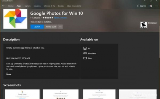 11K Studios mang hàng loạt ứng dụng Google đến Microsoft Store