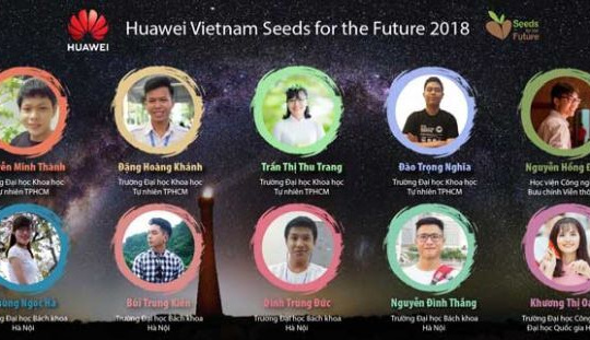 Công bố 10 sinh viên đạt Học bổng “Hạt giống Viễn thông Tương lai” mùa 3 năm 2018