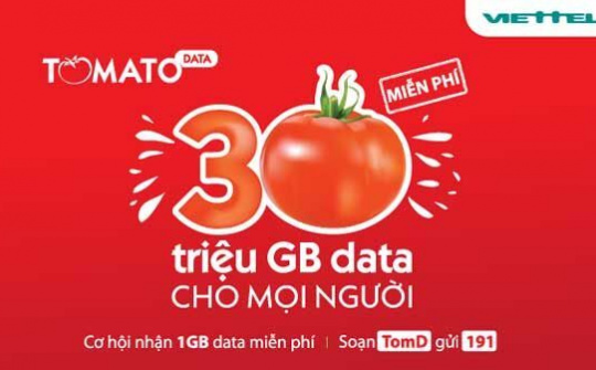 Viettel tặng khách hàng 30 triệu GB data giúp gia tăng trải nghiệm internet tốc độ cao