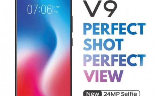 Vivo V9 bản nâng cấp chuẩn bị ra mắt, giá khoảng 6,9 triệu đồng