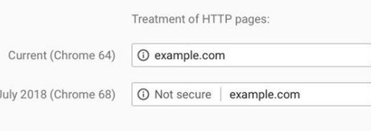 Chrome 68 cảnh báo các website chưa mã hóa HTTPS