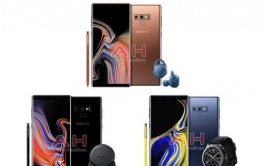 Galaxy Note 9 có giá bán cực đắt, khoảng 28,5 triệu đồng