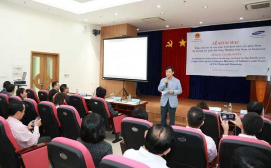 Khởi động Chương trình đào tạo khóa III và IV trong lĩnh vực Công nghiệp hỗ trợ