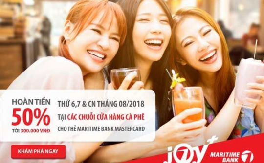 Maritime Bank mời khách hàng "nếm trải ngọt ngào" cùng ưu đãi nhân dịp sinh nhật 27 tuổi