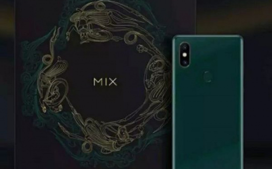 Xiaomi sắp ra mắt Mi MIX 2S phiên bản xanh lá