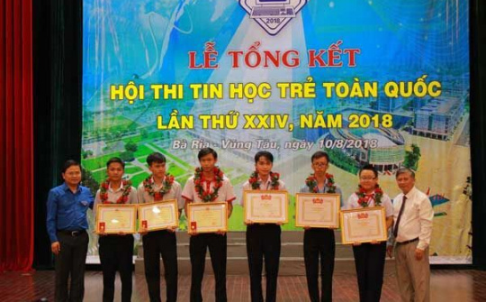 Hội thi Tin học trẻ toàn quốc 2018: Xuất hiện sản phẩm ứng dụng công nghệ tiên tiến