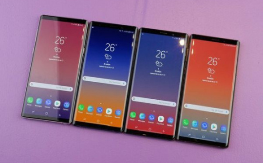 Samsung tự tin về doanh số bán hàng Galaxy Note 9