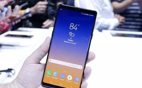 Galaxy Note 9 sở hữu màn hình tốt nhất thị trường smartphone