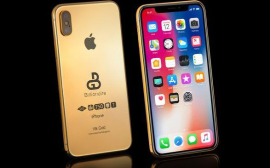 GoldGenie giới thiệu iPhone X phiên bản đặc biệt, giá khoảng 3 tỉ đồng