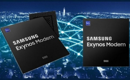 Modem Exynos 5100 có tốc download lên đến 6GB/s