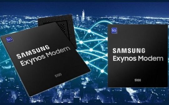 Modem Exynos 5100 có tốc download lên đến 6GB/s