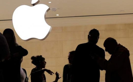 Giá trị thị trường Apple sắp cán ngưỡng 1.000 tỷ USD