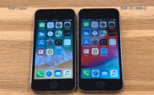 iOS 12 khởi động nhanh hơn 20 giây so với iOS 11