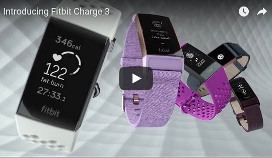 Fitbit Charge 3 chính thức ra mắt, giá 169,95 USD