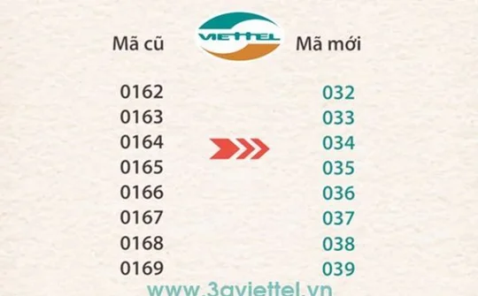 Toàn bộ thuê bao 11 số của Viettel sẽ chuyển đổi trong tháng 9