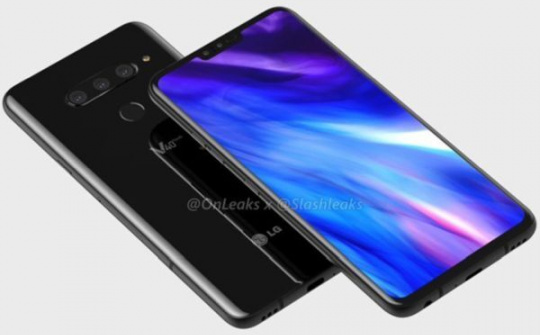 Lộ hình ảnh LG V40 ThinQ viền mỏng với màn hình 6,3 inch