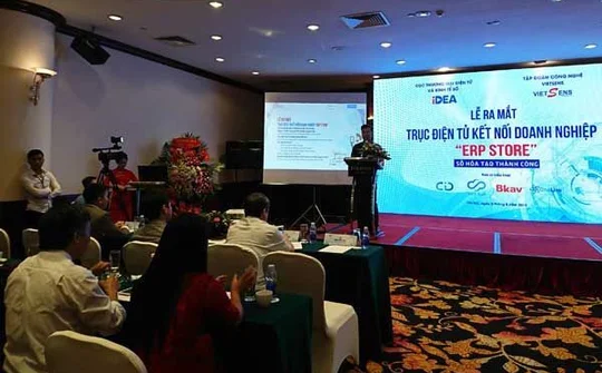 Ra mắt Trục điện tử kết nối doanh nghiệp ERP Store