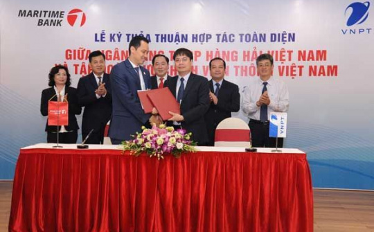 VNPT và Maritime Bank ký kết thỏa thuận hợp tác toàn diện