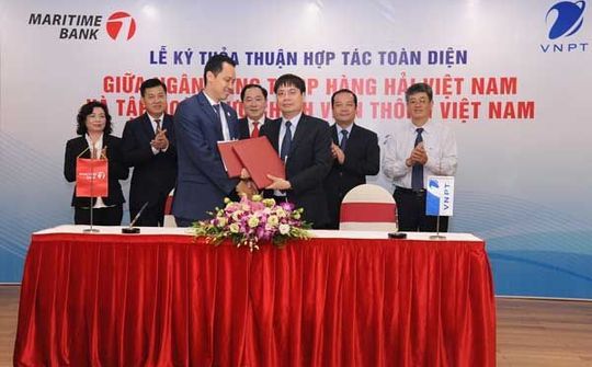 VNPT và Maritime Bank ký kết thỏa thuận hợp tác toàn diện