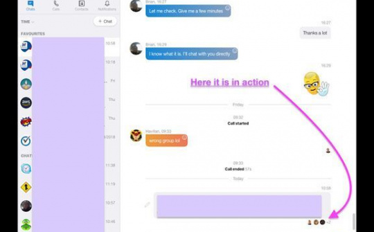 Skype có thêm tính năng báo hiệu "đã đọc" (read receipt)