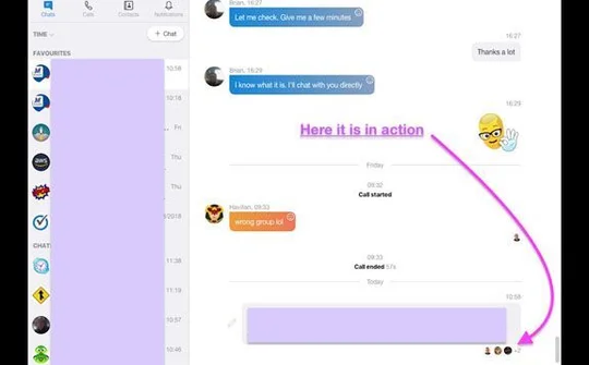 Skype có thêm tính năng báo hiệu "đã đọc" (read receipt)