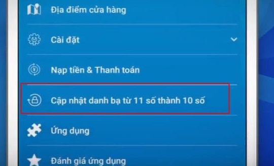 Ứng dụng MyVNPT có thêm tính năng tự động chuyển 11 số thành 10 số