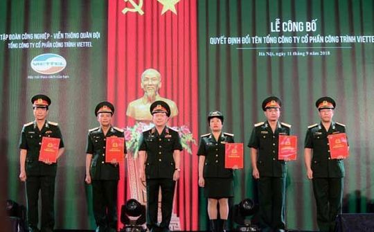 Công ty Cổ phần Công trình Viettel đổi tên, trở thành Tổng công ty thứ 4 thuộc Tập đoàn Viettel