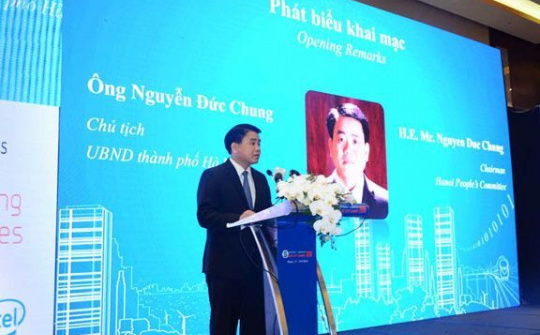 Khai mạc Hội nghị Thượng đỉnh về Thành phố thông minh ASOCIO 2018 - Hà Nội