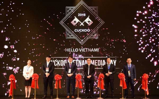 CUCKOO chính thức gia nhập thị trường điện tử gia dụng Việt Nam