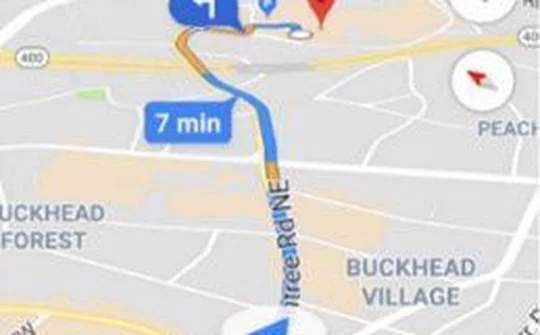 Google Maps sẽ đề xuất chỗ đỗ xe trong khi bạn vẫn đang di chuyển