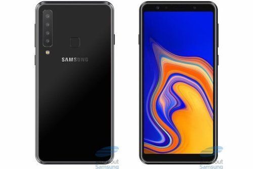Galaxy A9 Pro bản mới lộ ảnh với bốn camera