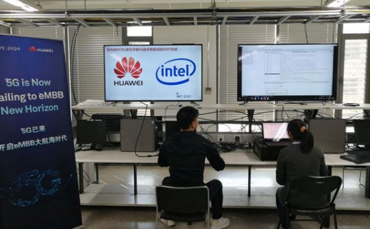 Huawei và Intel hoàn thành cuộc gọi độc lập 5G đầu tiên