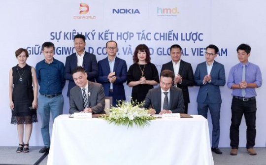 Digiworld đã ký kết hợp tác chiến lược với HMD Global