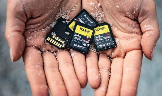 Sony ra mắt thẻ SD nhanh và bền nhất thế giới