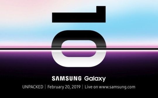 Galaxy S10 ra mắt chính thức ngày 20/2