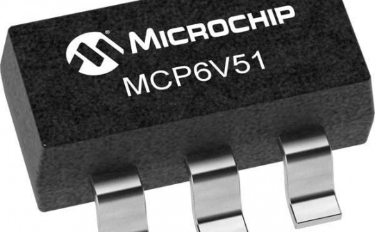 Microchip "khoe" Bộ khuếch đại MCP6V51 bổ sung bộ lọc nhiễu điện từ