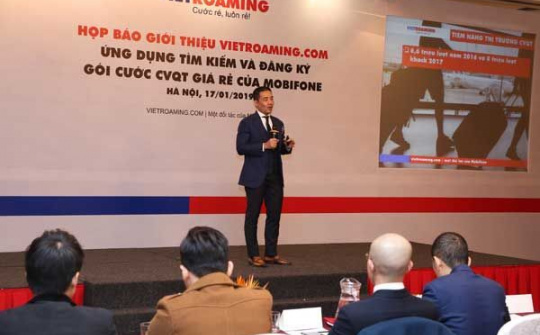 Ra mắt ứng dụng tìm và đăng ký gói cước chuyển vùng quốc tế giá rẻ