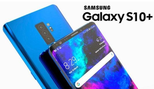 Galaxy S10+ lộ ảnh thực tế với camera selfie kép