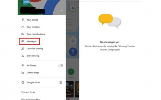 Tính năng Messages đang triển khai dần đến người dùng Google Maps