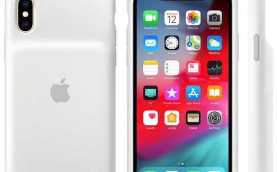 Apple tung ốp sạc pin thông minh cho bộ ba iPhone 2018