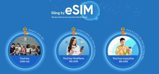 VinaPhone chính thức tiếp nhận đặt trước eSIM online
