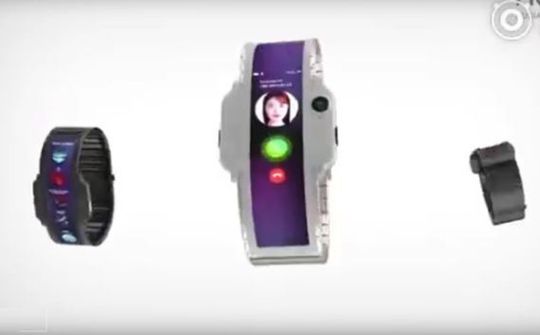 Smartwatch màn hình gập đầu tiên chuẩn bị ra mắt